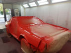Auto Rot Lackiert
